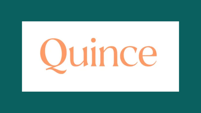 Quince logo - investigation examines sustainable cashmere brand's transparency claims and pricing model