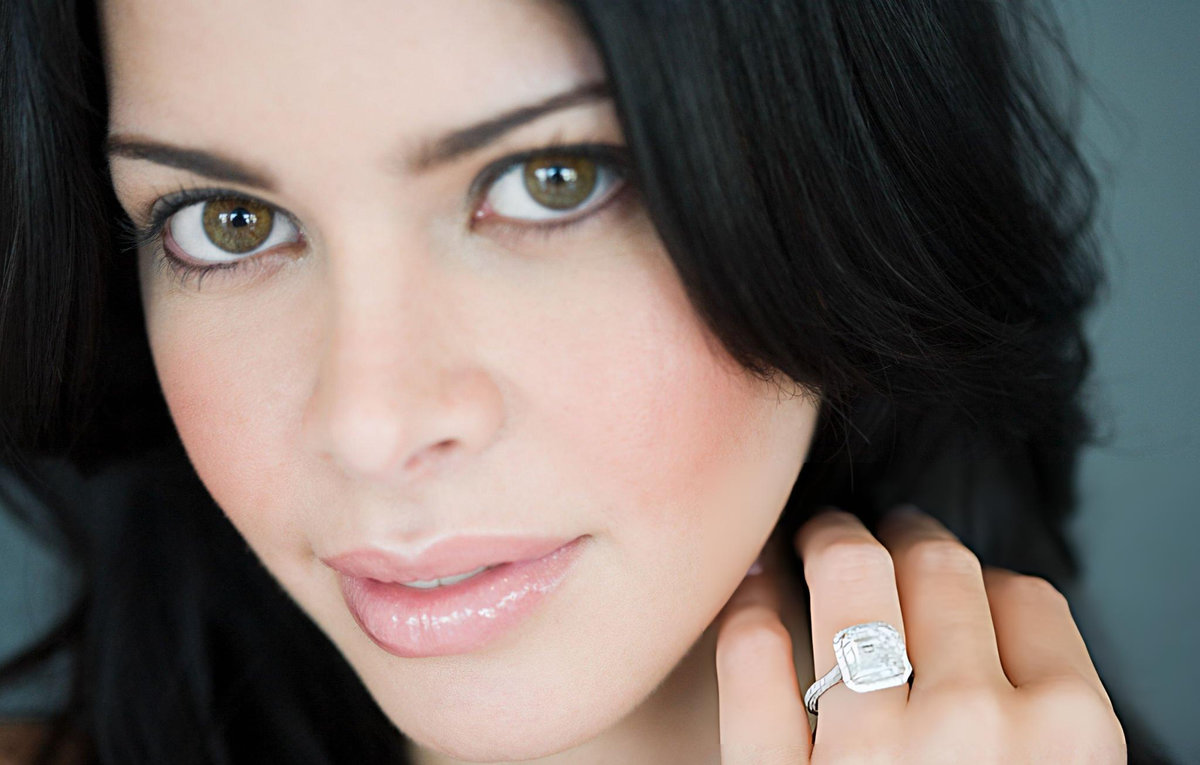 Woman wearing modern lab grown diamond ring demonstrating contemporary jewelry trends and everyday luxury style for 2026